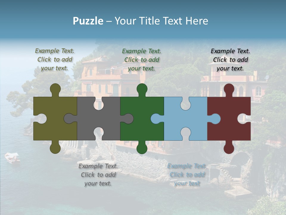 Chair Table Office PowerPoint Template