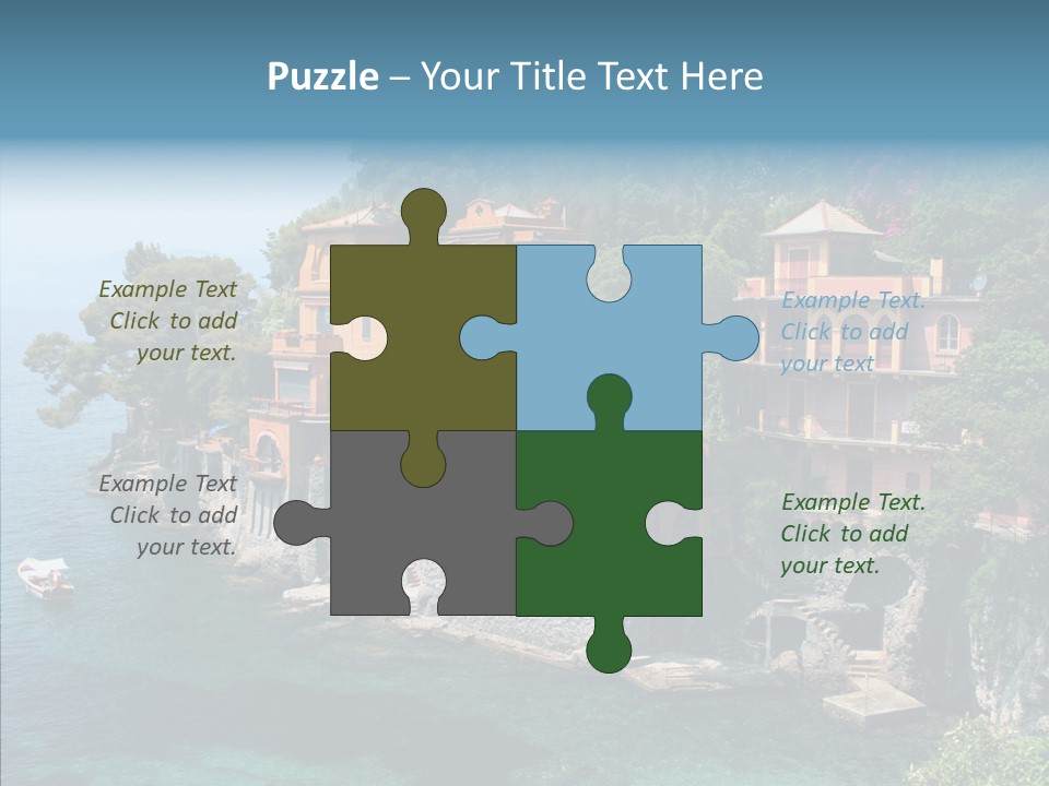 Chair Table Office PowerPoint Template