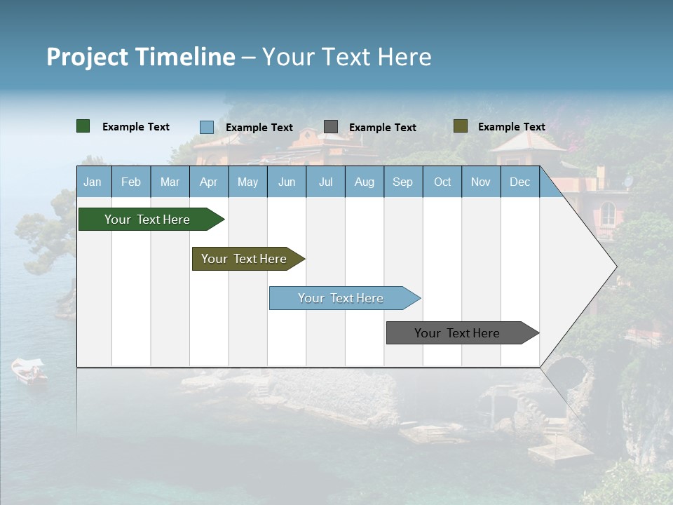 Chair Table Office PowerPoint Template
