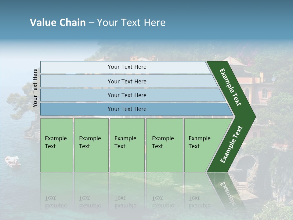 Chair Table Office PowerPoint Template