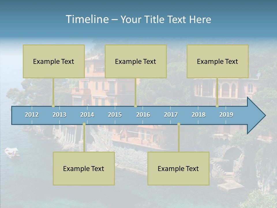 Chair Table Office PowerPoint Template