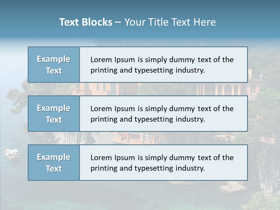 Chair Table Office PowerPoint Template