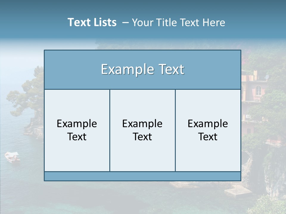 Chair Table Office PowerPoint Template