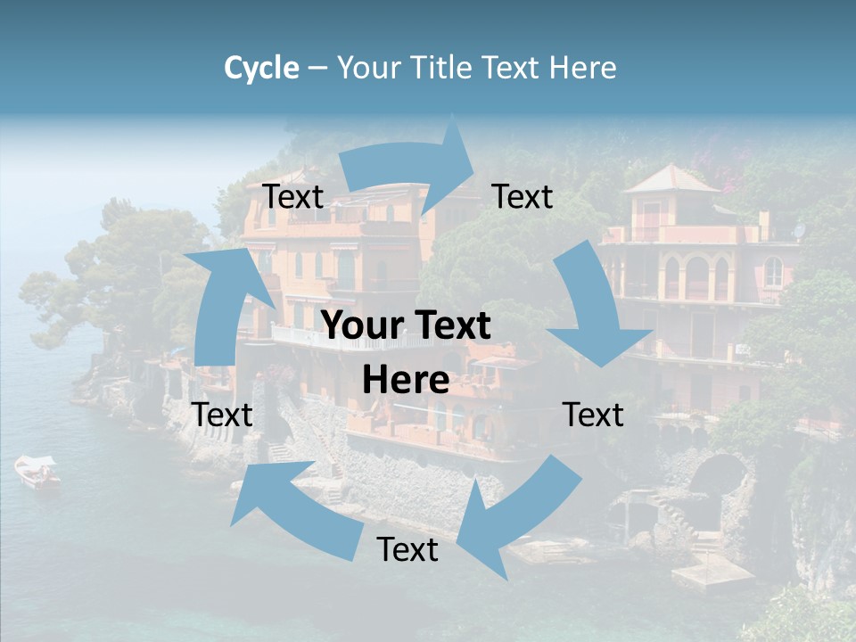 Chair Table Office PowerPoint Template
