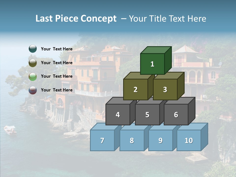 Chair Table Office PowerPoint Template