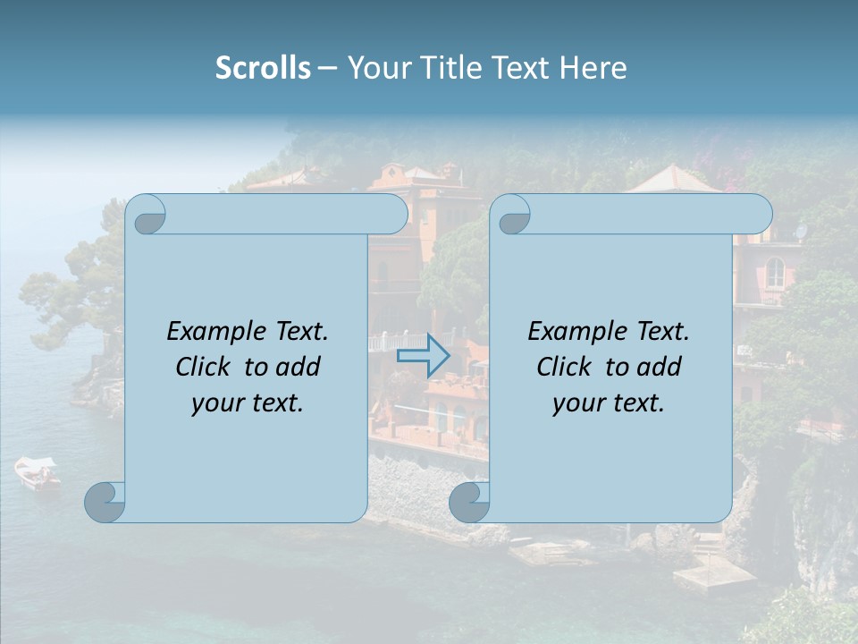 Chair Table Office PowerPoint Template