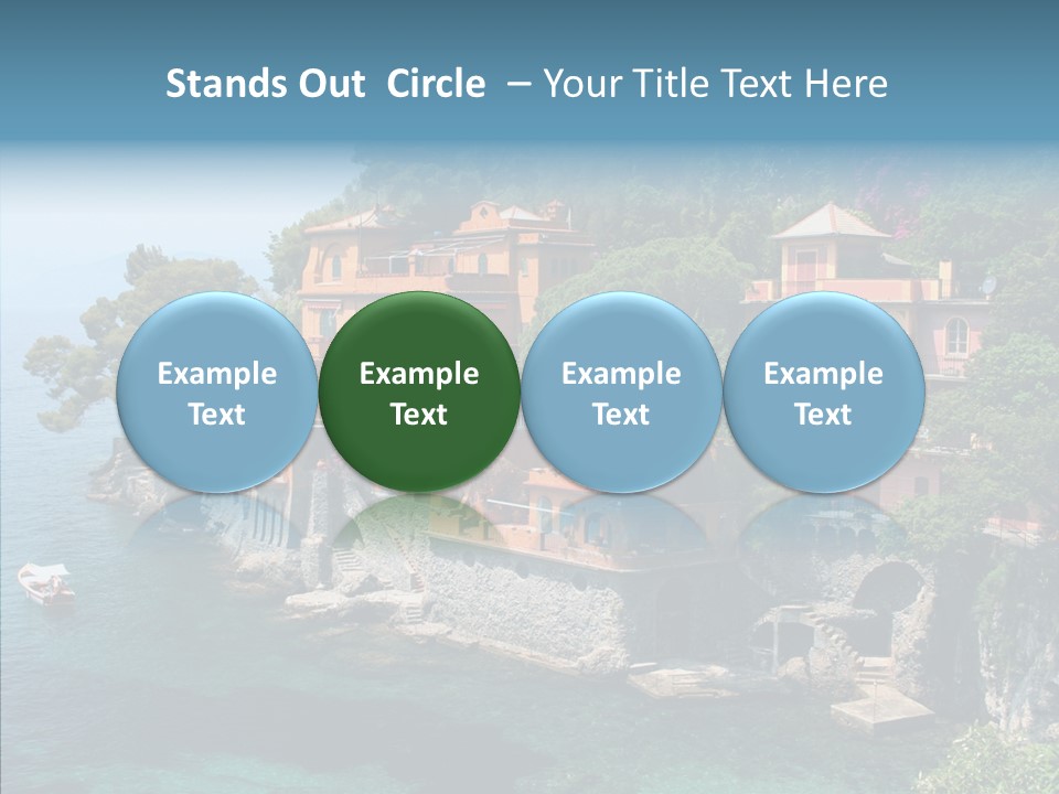 Chair Table Office PowerPoint Template