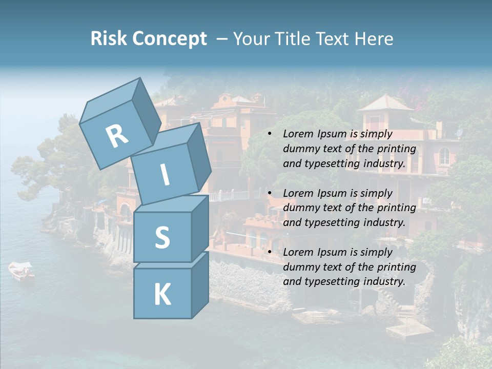 Chair Table Office PowerPoint Template