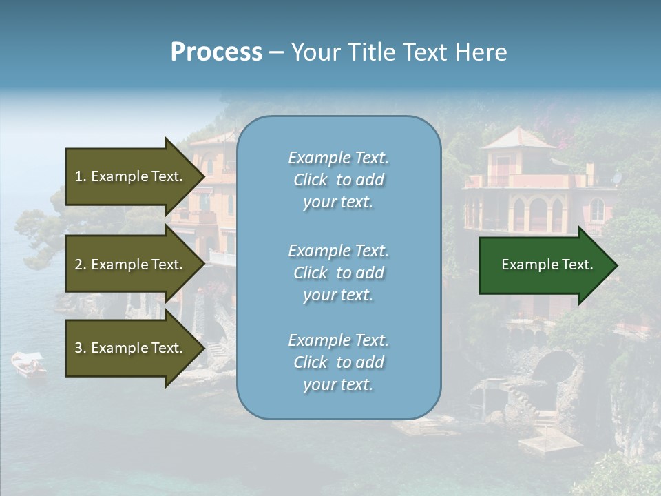 Chair Table Office PowerPoint Template