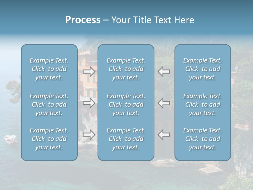 Chair Table Office PowerPoint Template