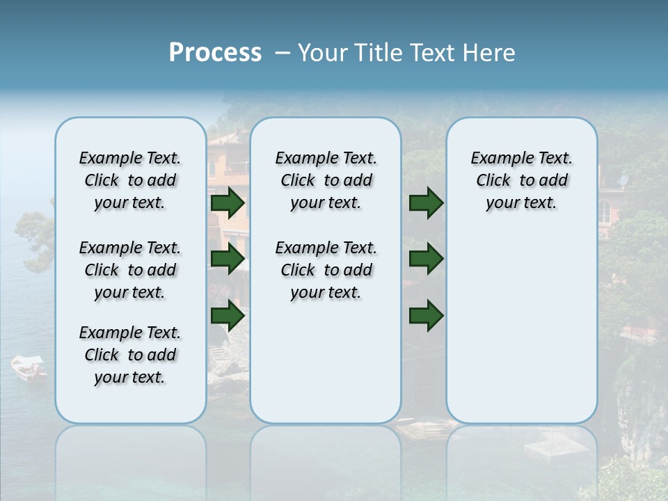 Chair Table Office PowerPoint Template