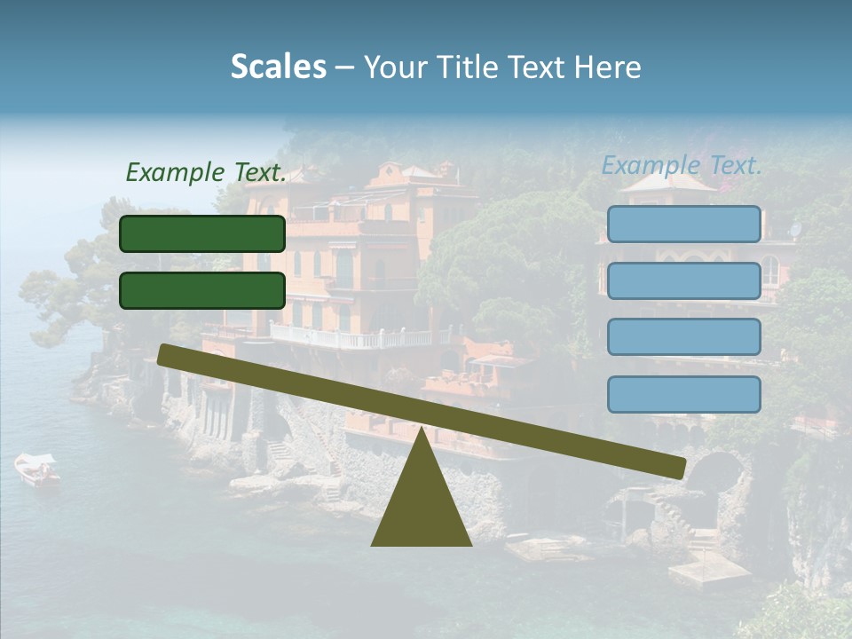 Chair Table Office PowerPoint Template