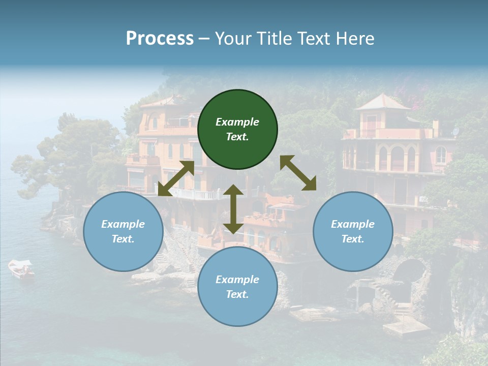 Chair Table Office PowerPoint Template