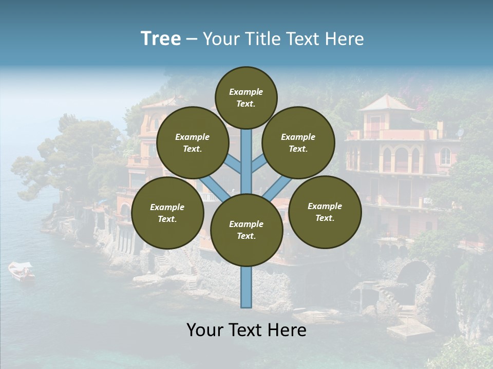 Chair Table Office PowerPoint Template