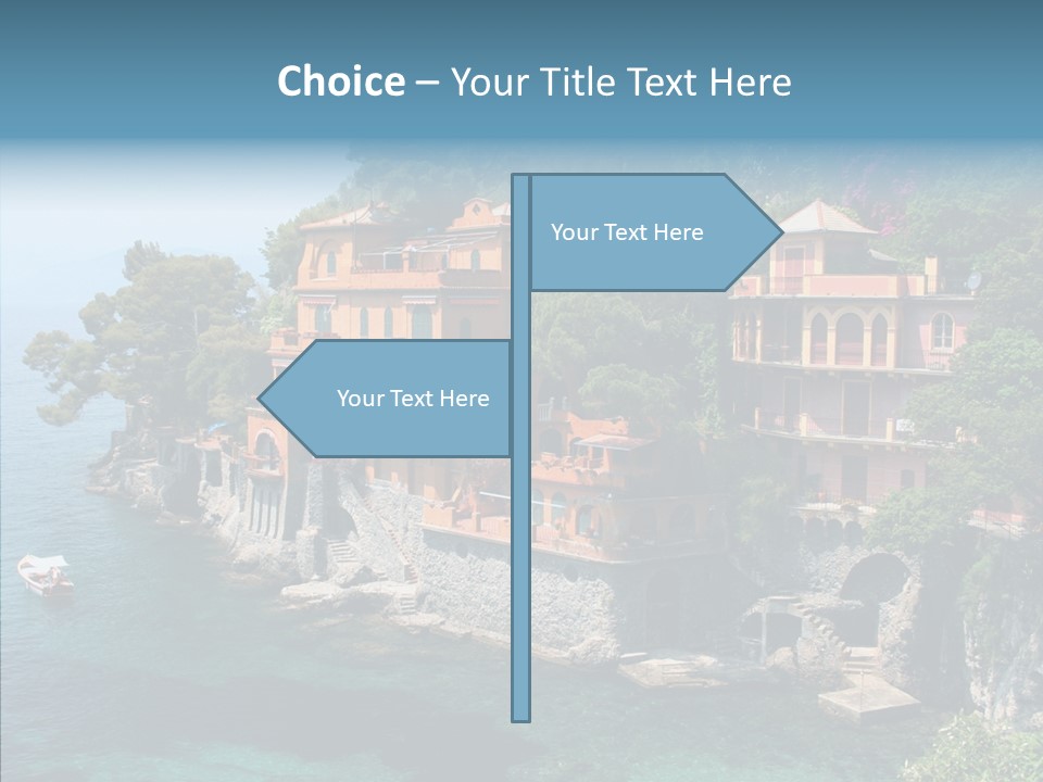 Chair Table Office PowerPoint Template