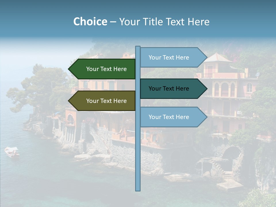 Chair Table Office PowerPoint Template