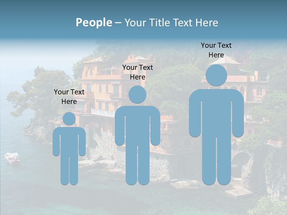 Chair Table Office PowerPoint Template