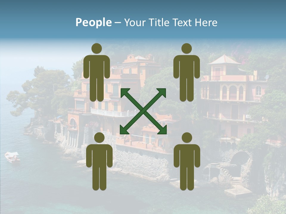 Chair Table Office PowerPoint Template