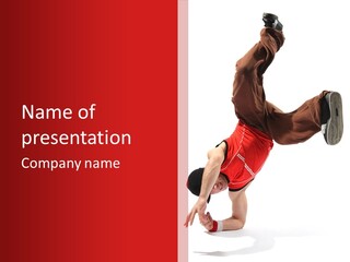 Teen Sport Casual PowerPoint Template