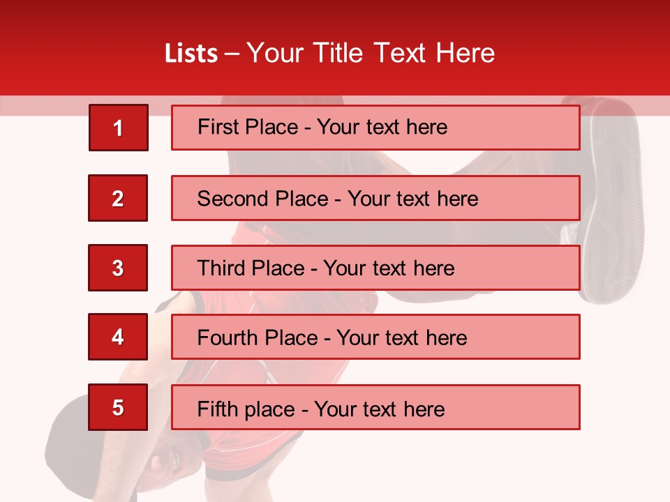 Teen Sport Casual PowerPoint Template