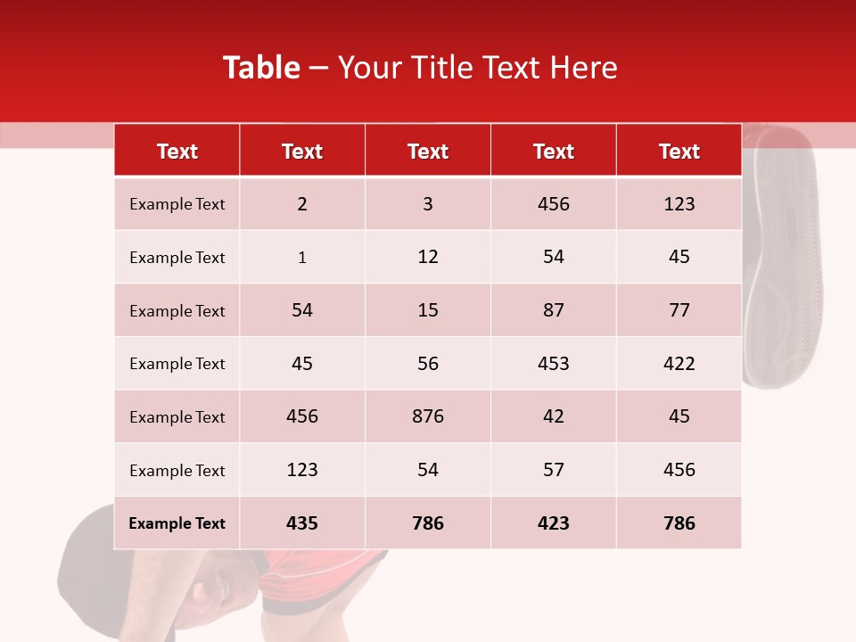 Teen Sport Casual PowerPoint Template