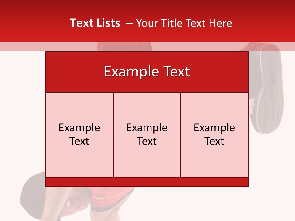 Teen Sport Casual PowerPoint Template