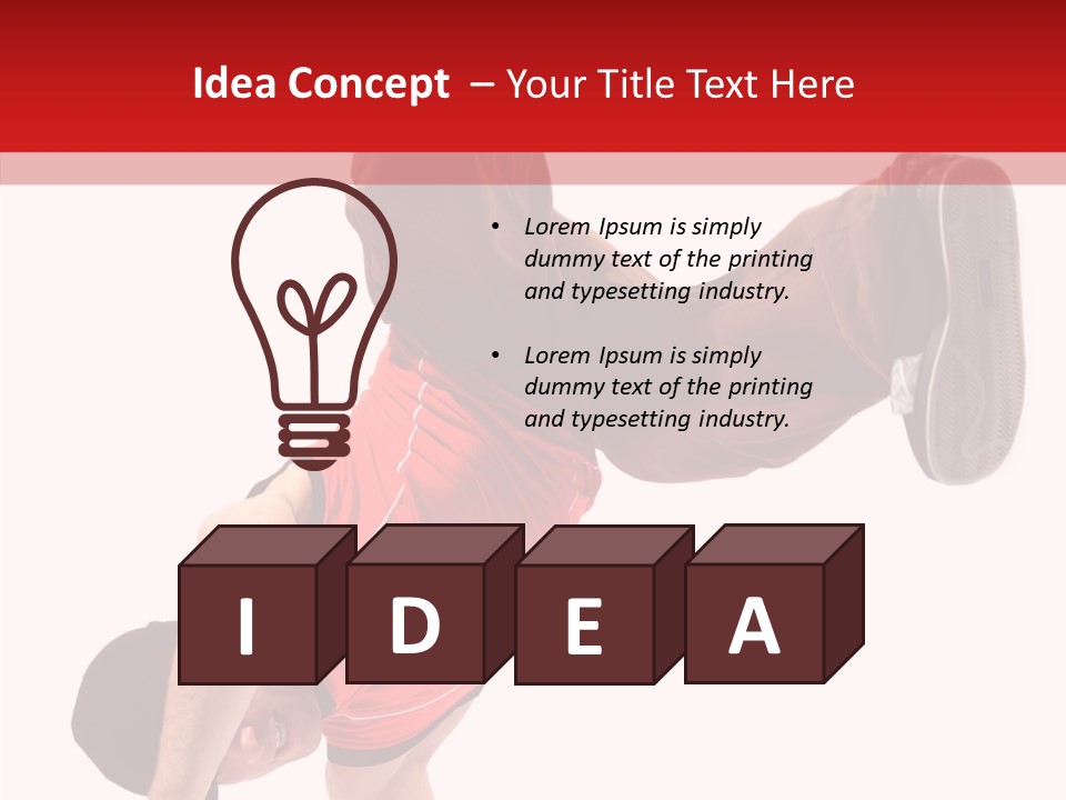 Teen Sport Casual PowerPoint Template