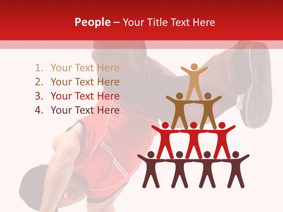 Teen Sport Casual PowerPoint Template
