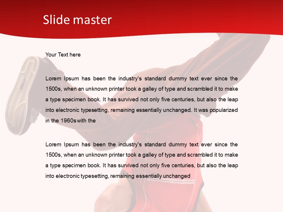 Male Adolescence Background PowerPoint Template