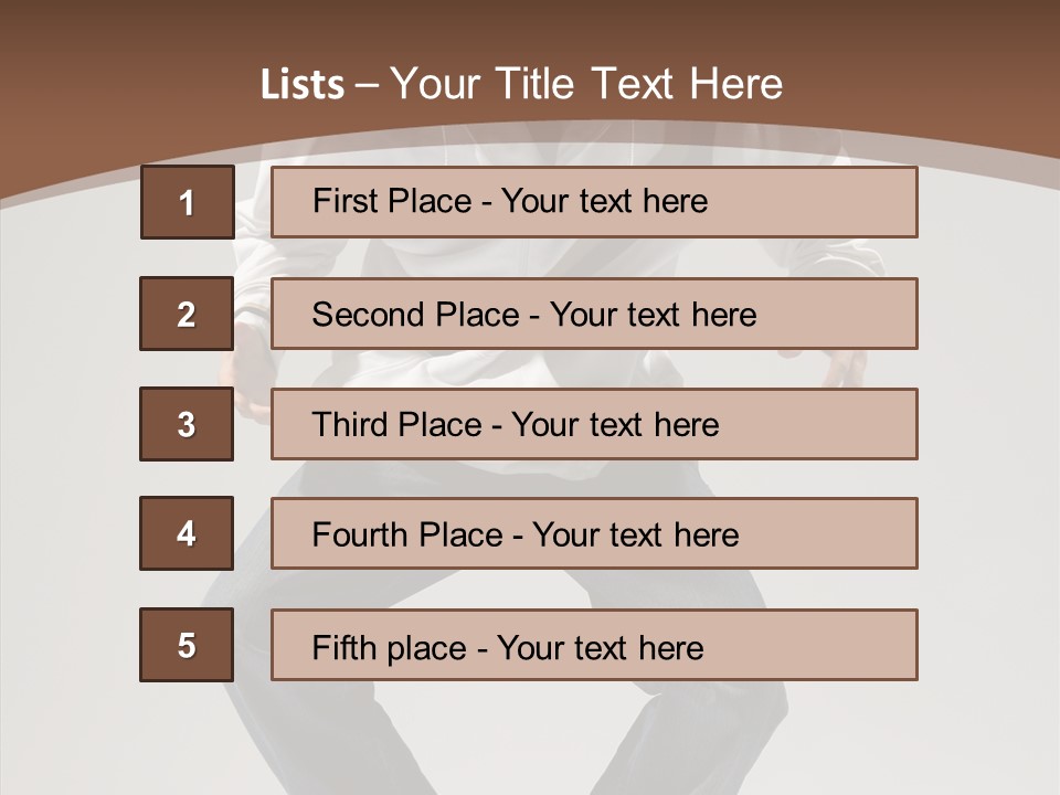 Break Guy Sport PowerPoint Template