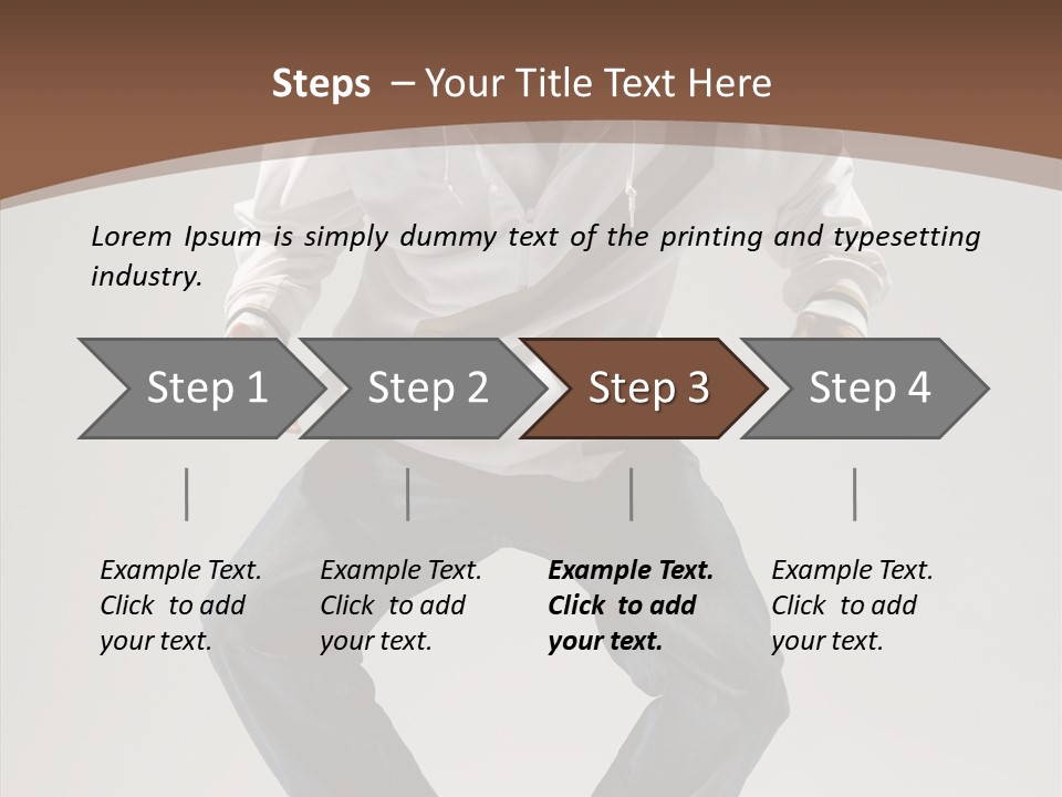 Break Guy Sport PowerPoint Template
