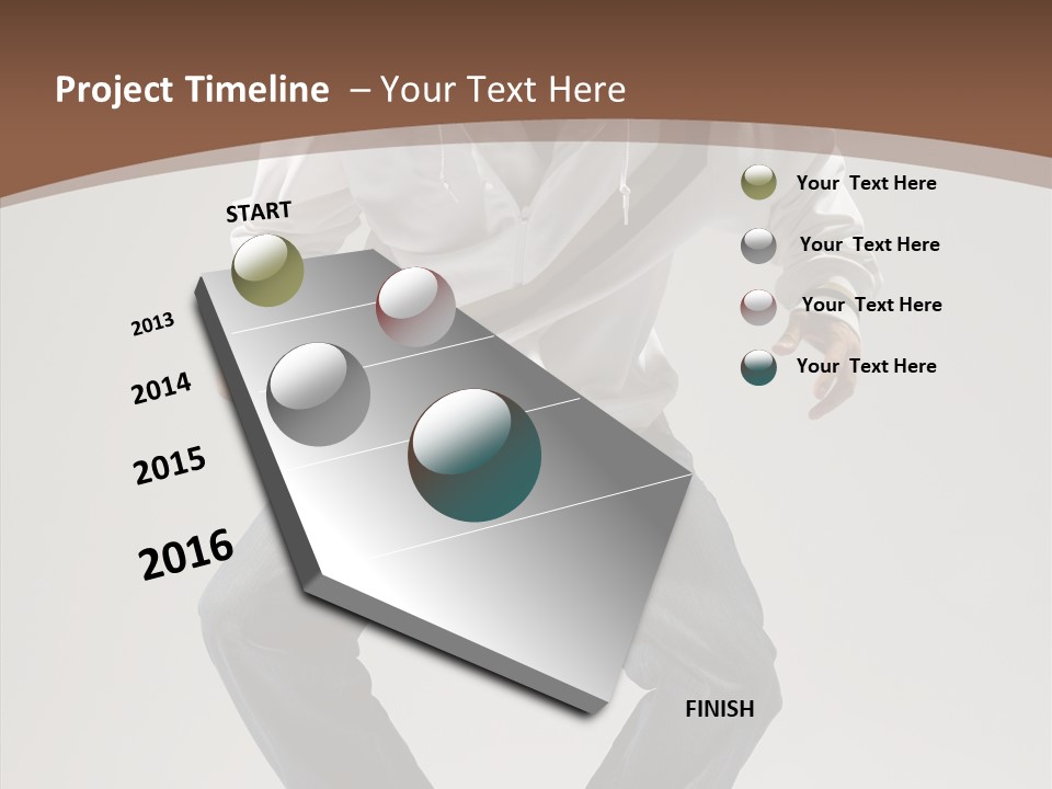 Break Guy Sport PowerPoint Template