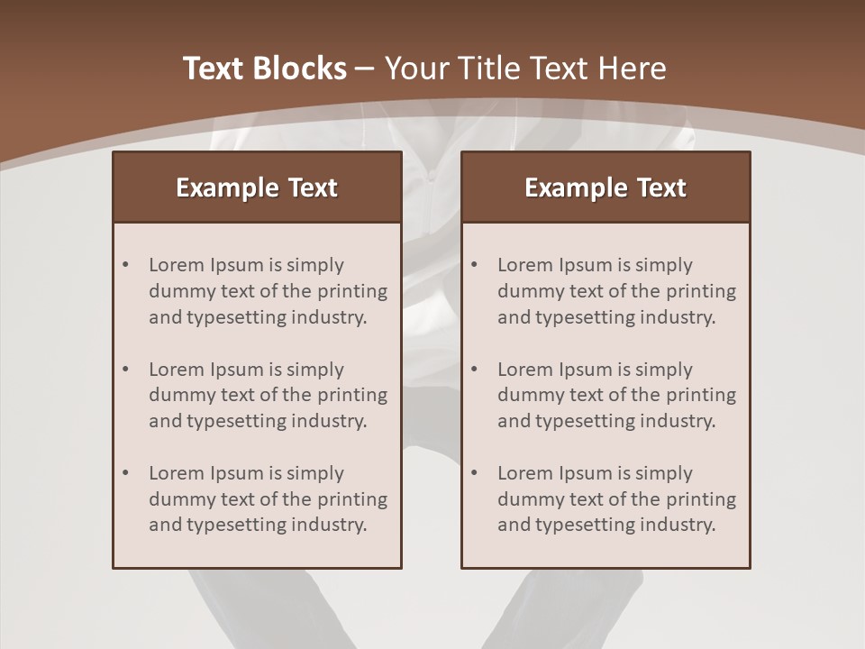 Break Guy Sport PowerPoint Template