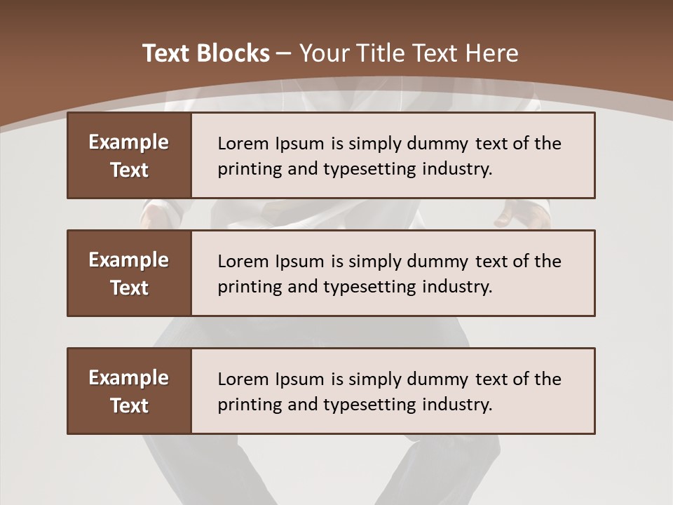 Break Guy Sport PowerPoint Template