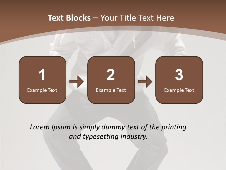 Break Guy Sport PowerPoint Template