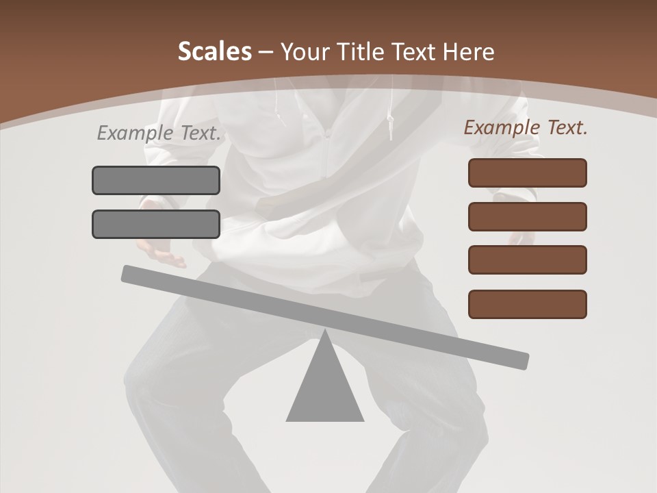 Break Guy Sport PowerPoint Template