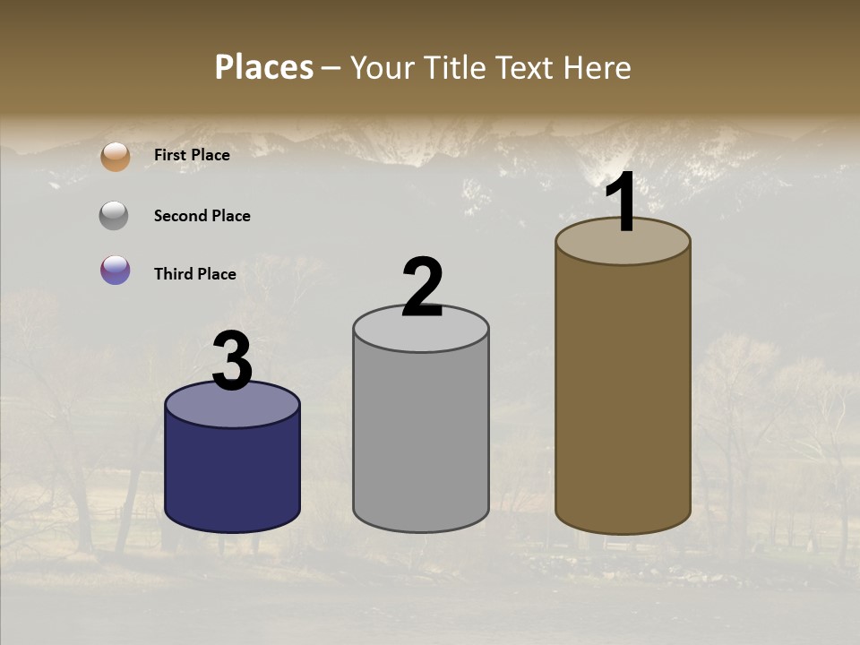 Barn Snow Season PowerPoint Template