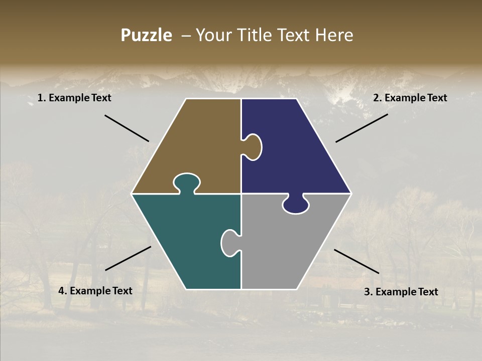 Barn Snow Season PowerPoint Template