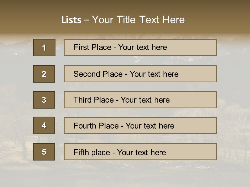 Barn Snow Season PowerPoint Template