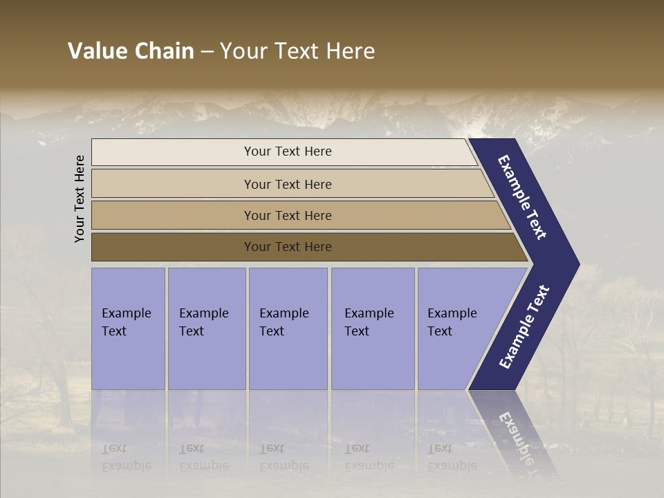 Barn Snow Season PowerPoint Template