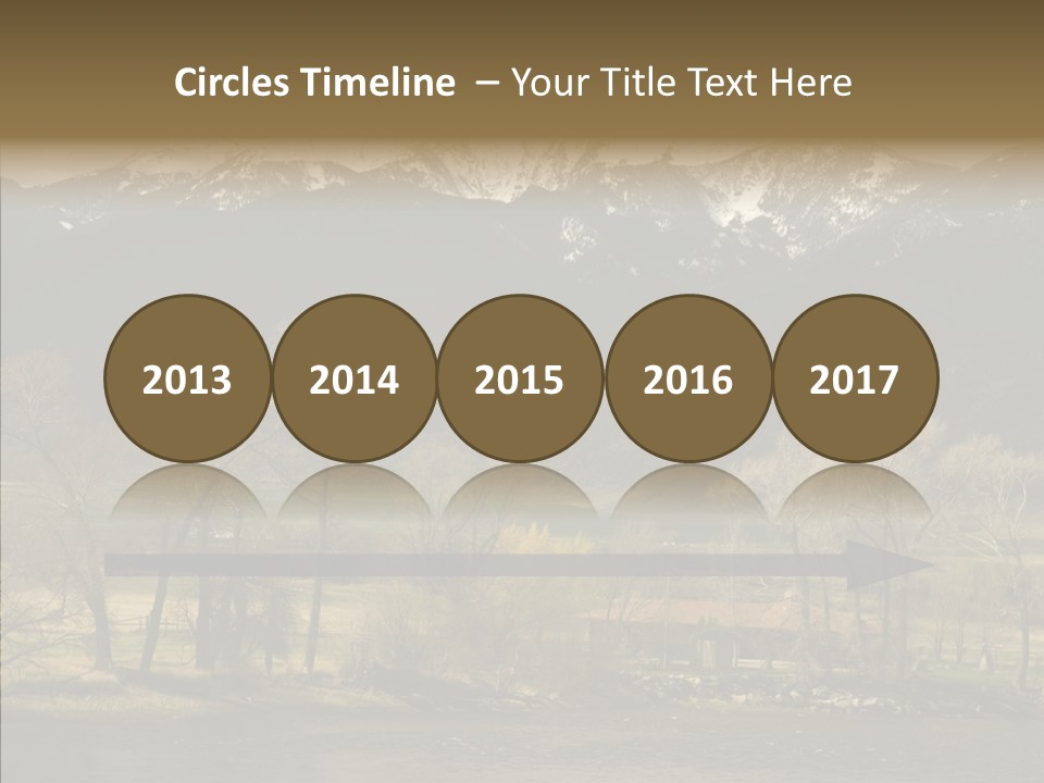 Barn Snow Season PowerPoint Template