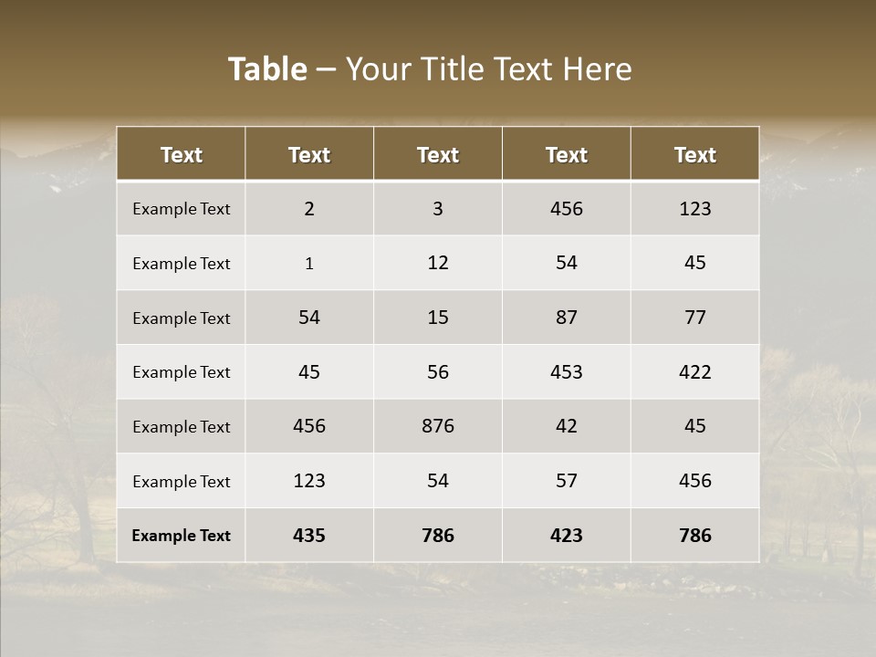 Barn Snow Season PowerPoint Template