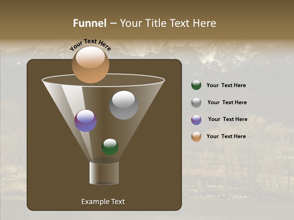 Barn Snow Season PowerPoint Template