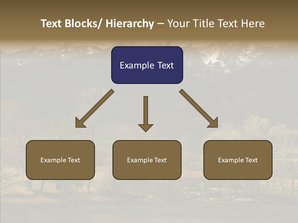 Barn Snow Season PowerPoint Template