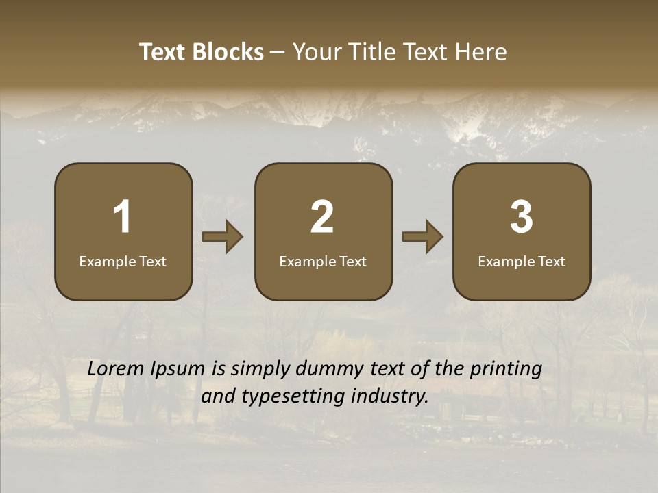 Barn Snow Season PowerPoint Template