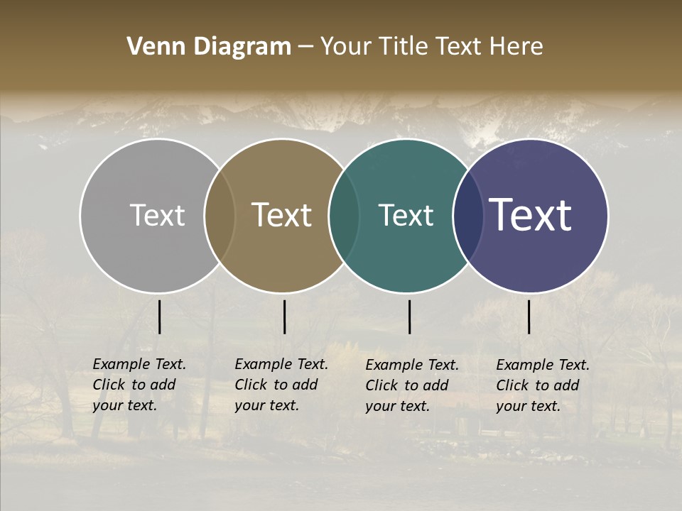 Barn Snow Season PowerPoint Template