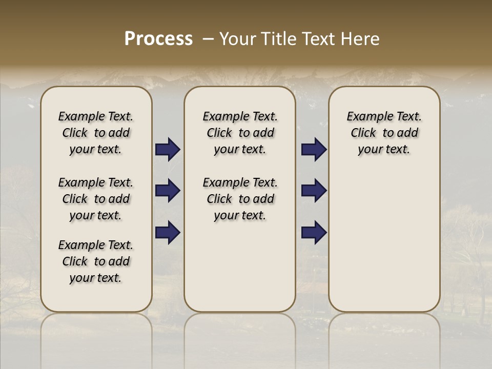 Barn Snow Season PowerPoint Template