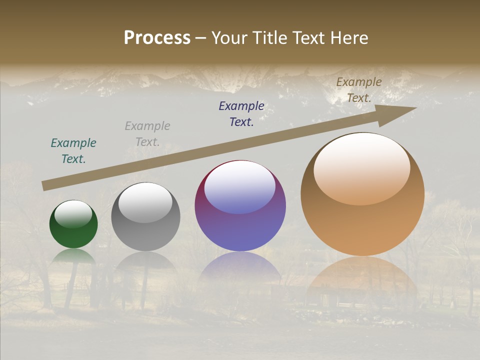 Barn Snow Season PowerPoint Template