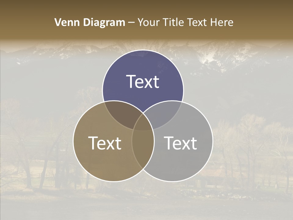 Barn Snow Season PowerPoint Template