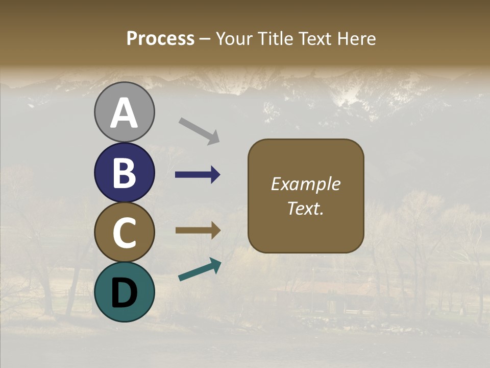 Barn Snow Season PowerPoint Template